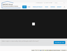 Tablet Screenshot of nacko.cz
